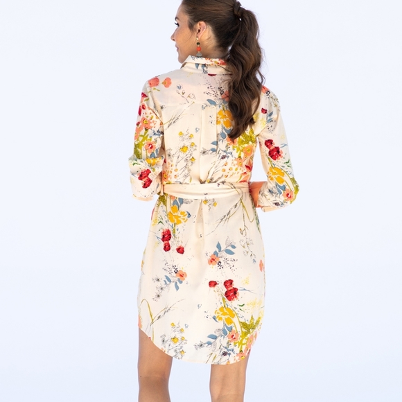 Evys Tree Xs Amy floral dress nwt - Picture 3 of 4